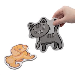 Мягкие пазлы-контуры для малышей «Домашние животные» серия Baby Toys