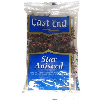 STAR ANISEED, East End (АНИС ЗВЁЗДЧАТЫЙ, бадьян целый), 100 г. - СРОК ГОДНОСТИ ДО 31 МАЯ 2025 ГОДА