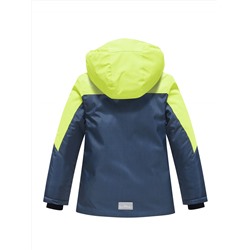 Горнолыжный костюм зимний для мальчика темно-синего цвета 9431TS