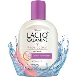 Face Lotion LACTO CALAMINE Kaolin clay, for Oily Skin, Piramal (Лосьон для проблемной кожи ЛАКТО КАЛАМИН, для жирной кожи, Пирамал), 60 мл. - СРОК ГОДНОСТИ ДО 30 ИЮНЯ 2025 ГОДА