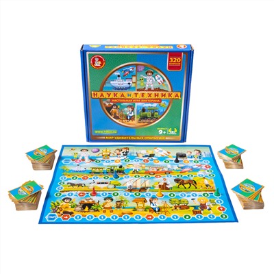 Игра настольная «Викторина Наука и техника»