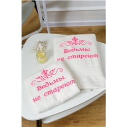 14419/7 Ведьмы не стареют полотенце махровое плотность 400гр