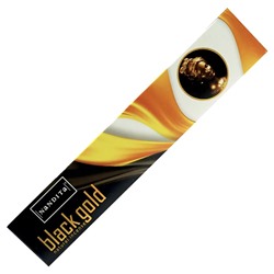 BLACK GOLD Natural Incense, Nandita (ЧЁРНОЕ ЗОЛОТО натуральные благовония палочки, Нандита), 15 г.