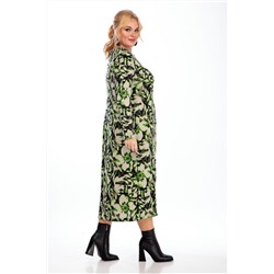 Michel chic 943 зеленый_серый, Платье