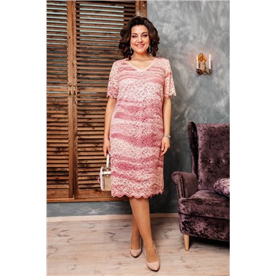 Romanovich Style 1-2493 розовый, Платье