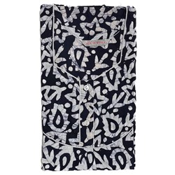 Хлопковое индийское длинное платье, цвет ЧЕРНЫЙ (размер free size, хлопок 100%), Sew in Style, 1 шт.