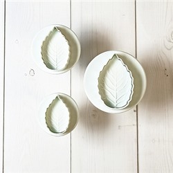 Плунжеры "Лист розы", набор 3 шт.