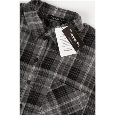 Рубашка женская в клетку Happyfox