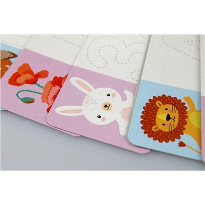 Развивающая игра «Азбука деревянная с заданиями» Baby Toys Wood