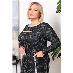 Симпатичное женское платье