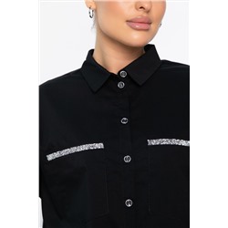 Рубашка Аристократка (черная) Б14440-10М