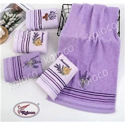 Полотенце махровое "Lavender" 35*75 см. хлопок 100%