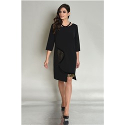 Faufilure outlet С475 черный, Платье