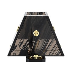 Светильник из обсидиана "Эксклюзив" 168*168*315мм