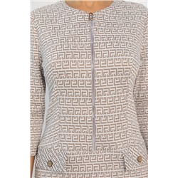 Платье Леди Мери НЬЮ (бежевое) П13668-19М