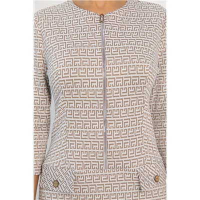 Платье Леди Мери НЬЮ (бежевое) П13668-19М