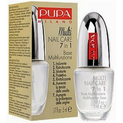 PUPA 055001 MULTI NAIL CARE 7 in 1 Многофункц основа д/ногтей NEW!!