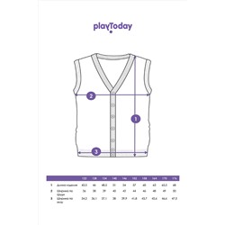 Жилет PLAYTODAY #1022519
