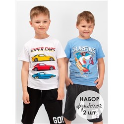 Футболка для мальчика 2 шт Bonito