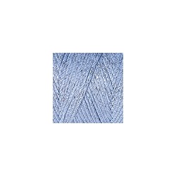 Macrame cotton lurex