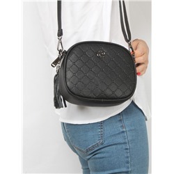 Сумка женская искусственная кожа YDR-2370-7,  3отд,  плечевой ремень,  черный 257497