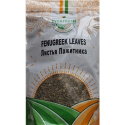 FENUGREEK LEAVES, Everfresh (ЛИСТЬЯ ПАЖИТНИКА, Эверфреш), 25 г.