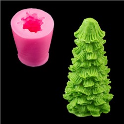 Силиконовый молд "Елочка средняя" 3D