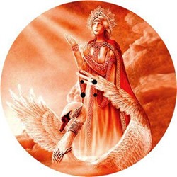 Подставка для благовоний ЛАДА (диаметр 6 см., материал ХДФ), 1 шт.
