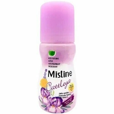 CATTLEYA Plus Vitamin C, Deodorant, Mistine (Отбеливающий роликовый дезодорант КАТТЛЕЯ плюс Витамин С, Мистин), 35 мл.