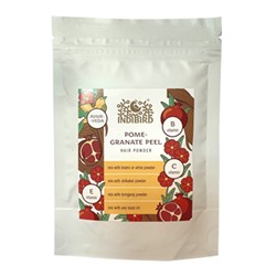 POMEGRANATE PEEL Powder, Indibird (ПОРОШОК КОЖУРЫ ГРАНАТА Маска для волос, Индибёрд), 50 г.