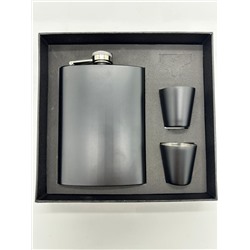 Подарочный набор: фляга - 240 мл, 2 стопки (60шт)