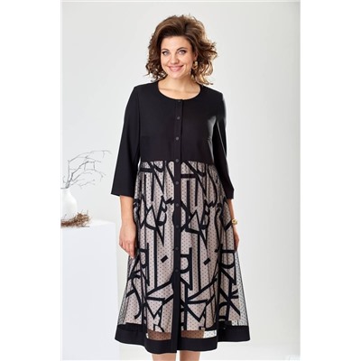 Romanovich Style 1-2446 черный, Платье