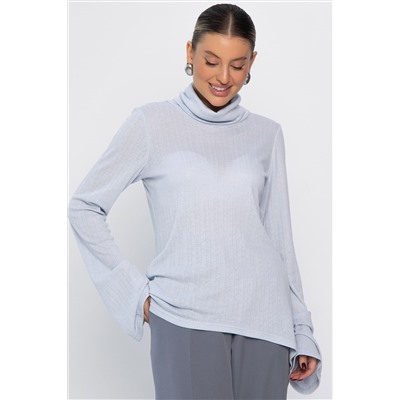 Джемпер В объятьях нежности (нежно-голубой) Б14447-4М