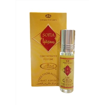 Al-Rehab Concentrated Perfume SOFIA (Масляные арабские духи СОФИЯ, Аль-Рехаб), 6 мл.
