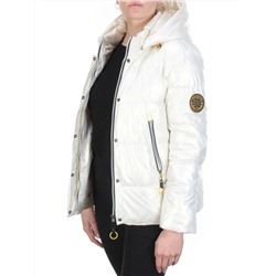 8262 WHITE Куртка демисезонная женская BAOFANI (100 гр. синтепон) размеры 46-48-50-52-54-56