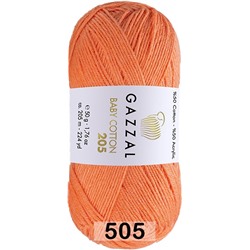 Пряжа Gazzal Baby Cotton 205