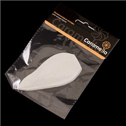 Силиконовый молд - вайнер "Листик №9" 4*9 см