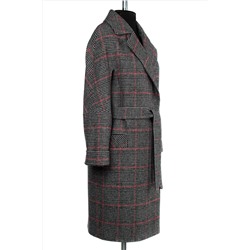 01-09013 Пальто женское демисезонное (пояс)