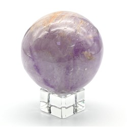 Шар из аметиста, диаметр 57-59мм, 260гр, сорт 2