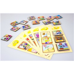 Лото деревянное «Азбука хороших манер»