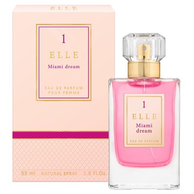 ELLE  1 MIAMI DREAM 55ml /жен. M~ АКЦИЯ! СКИДКА 30%