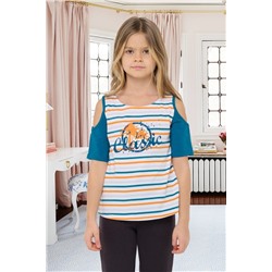 футболка для девочки Д 055/1-39 -50%