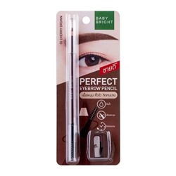 Perfect Eyebrow Pencil 03 CHERRY BROWN, Baby Bright (Карандаш для бровей ВИШНЁВО-КОРИЧНЕВЫЙ 03), 1.2 г.