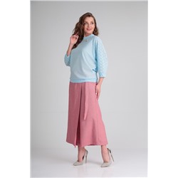 Michel chic 1294 коралловый-голубой, Брюки,  Джемпер