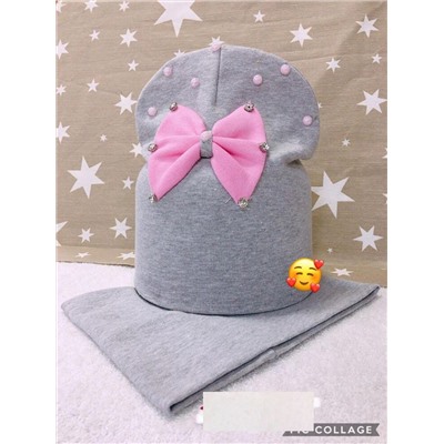 Комплект шапка и снуд 825684