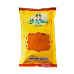CHILLI POWDER Bestofindia (Перец Чили молотый, Бестофиндия), 100 г.