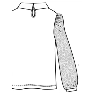 GFJ7188 (Джемпер для девочки, Pelican Outlet )