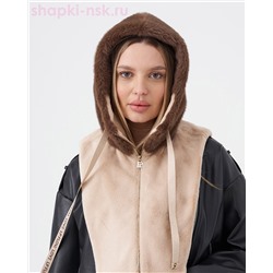 Виола экомех норка флис Капор (56-58)