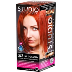 STUDIO  3D Голографик Крем-краска 7.35 ярко-рыжий