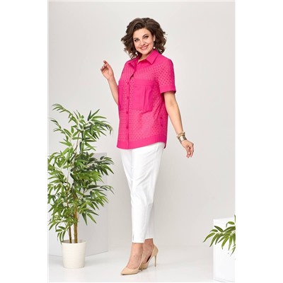 Romanovich Style 2-2535 малиновый, Брюки,  Блуза